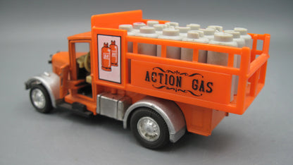 Welly   Ford Stake Truck  Orange