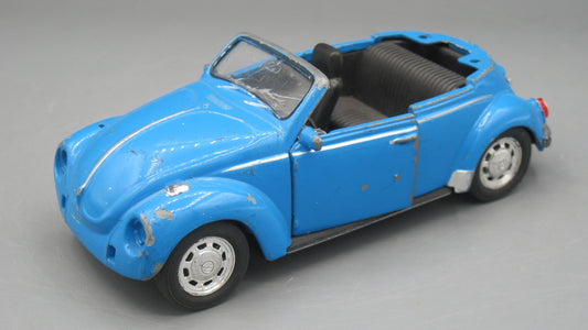 Welly   Volkswagen Beetle Convertible  Blue 