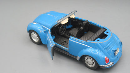 Welly   Volkswagen Beetle Convertible  Blue 