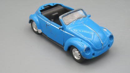 Welly   Volkswagen Beetle Convertible  Blue 