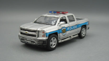 Kinsmart   Chevrolet Silverado  Silver