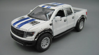 Kinsmart   Ford F-150 SVT Raptor Super Crew  White