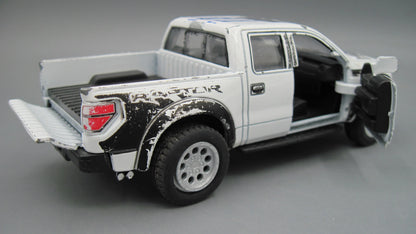 Kinsmart   Ford F-150 SVT Raptor Super Crew  White
