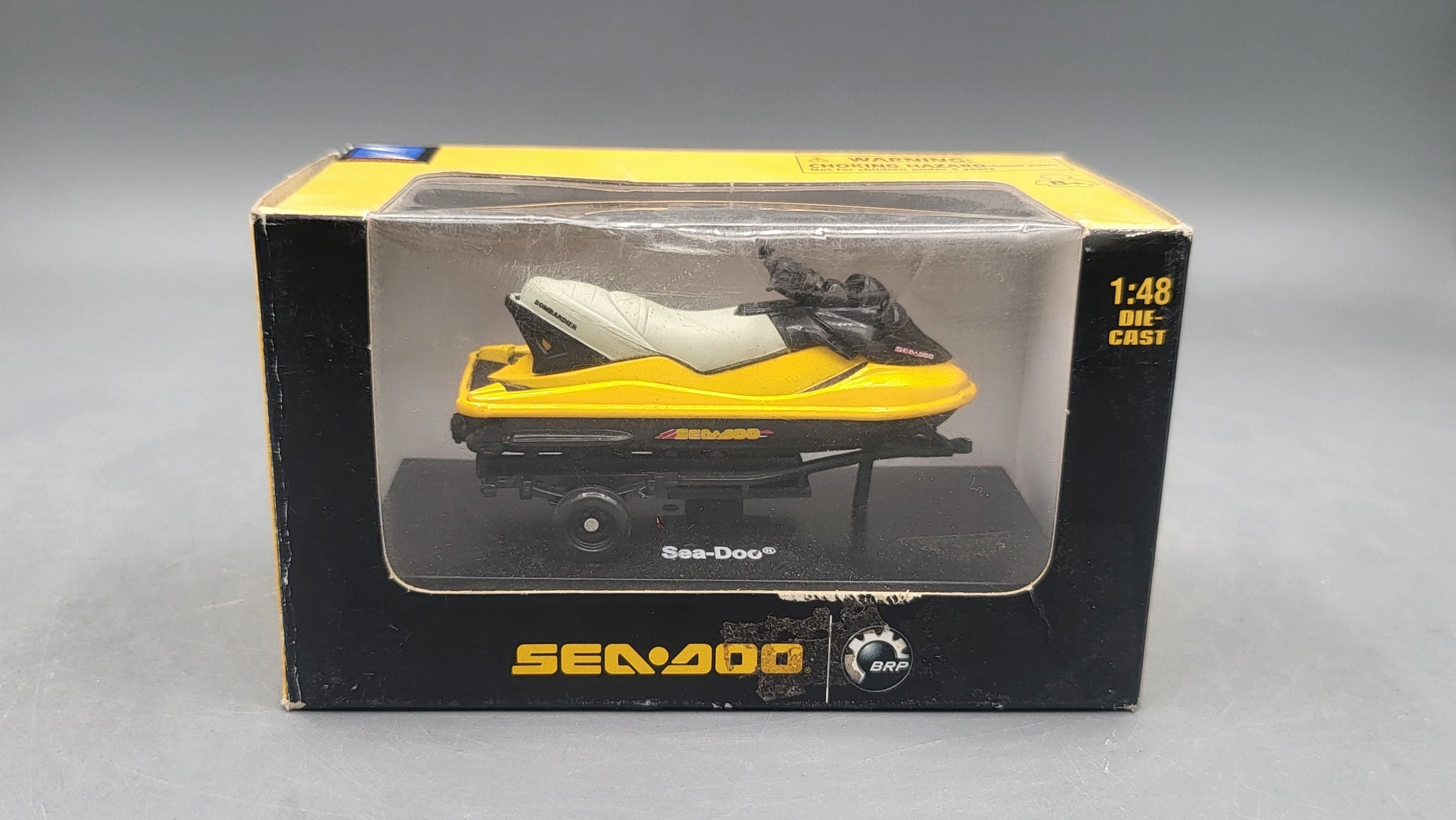 New Ray    Bombardier Sea-Doo GTX 4-TEC Diecast Jet Ski Model  Yellow