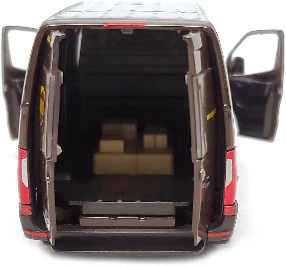 Kinsmart   Mercedes Benz UPS - Sprinter  Brown UPS Delivery Van