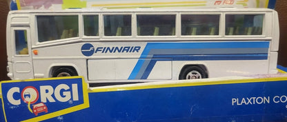 Corgi   Plaxton Coach Finnair, Helsinki-Vantaa Airport 1992 White