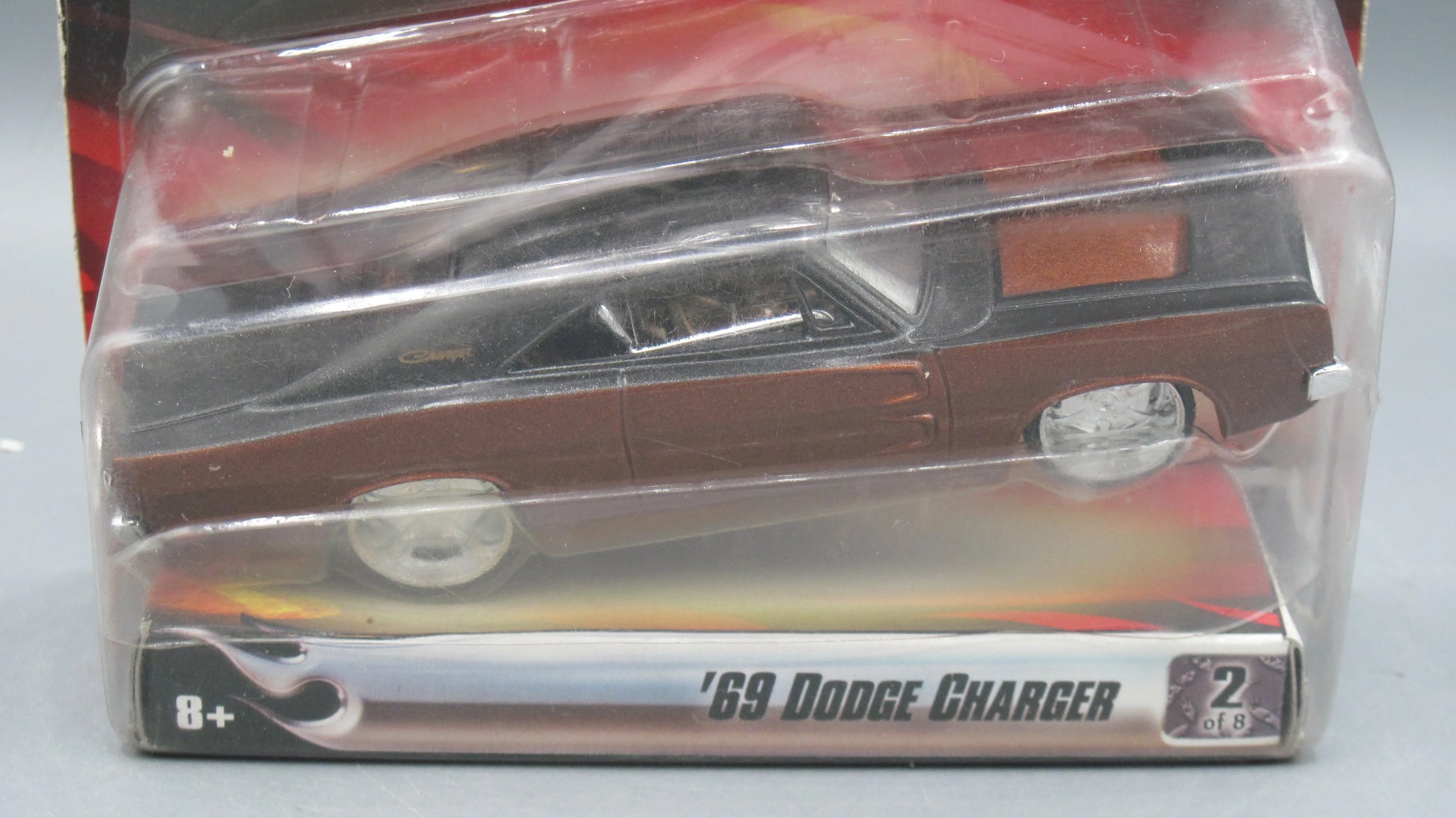 Hot Wheels   Dodge Charger 1969 Brown & Black G Machines
