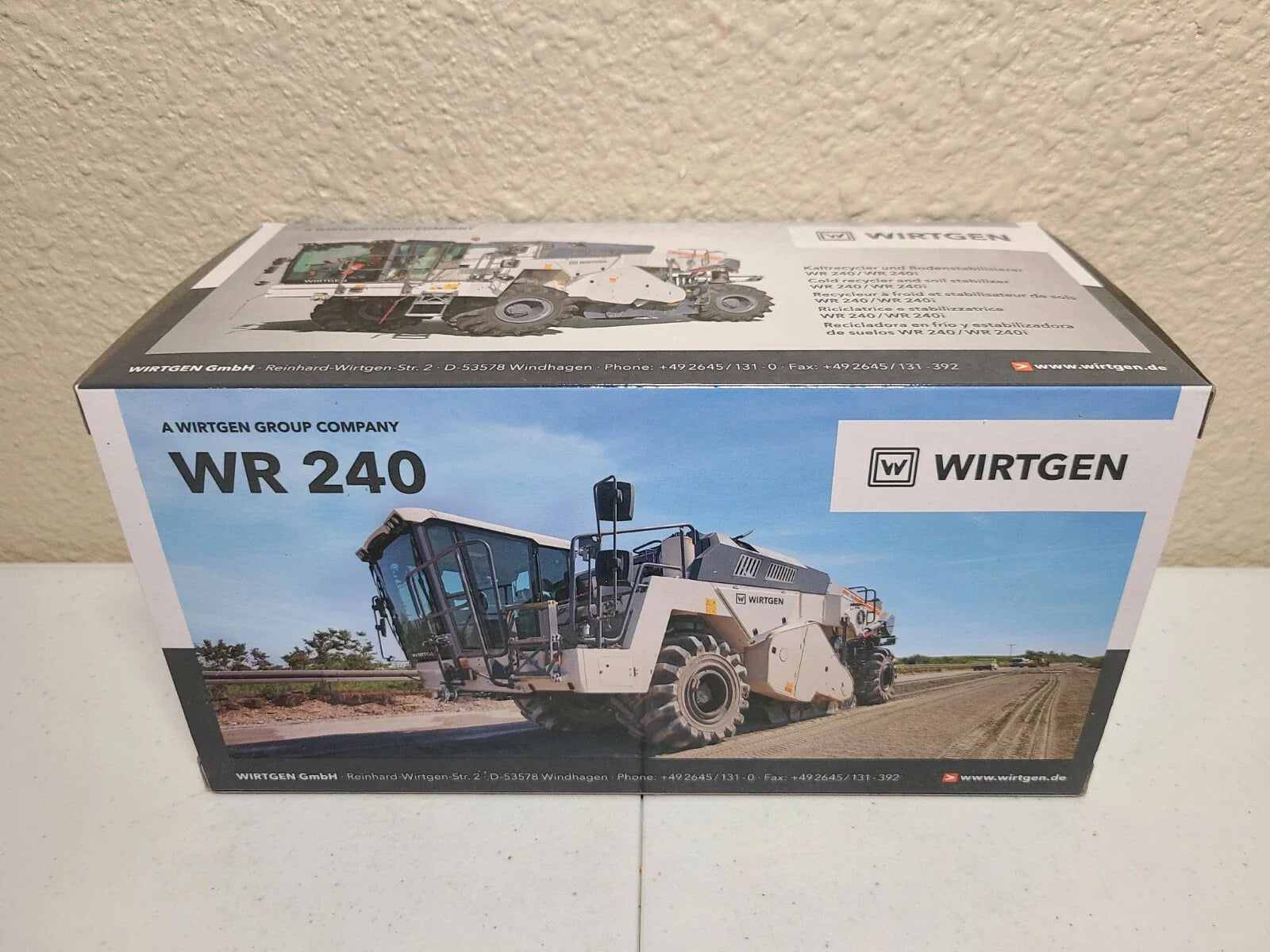 Wirtgen   Wirtgen Group WR 240 - Cold Recycler and Soil Stabilizer  Cream white