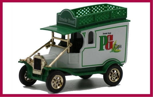 Oxford  Limited Edition Ford Model T Van 1912 Green, White PG Tips