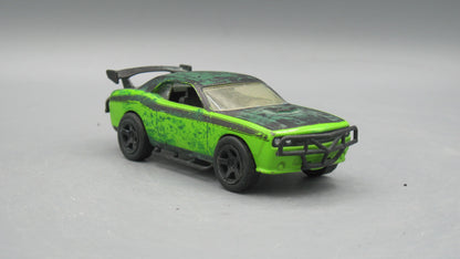 Jada   Dodge Challenger SRT8  Green&Black Fast & Furious