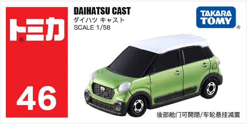 Tomy Takara  Daihatsu Daihatsu Cast  Green, Black 46