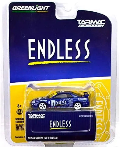 Green light Special Edition  Nissan Skyline GT-R  Blue Endless