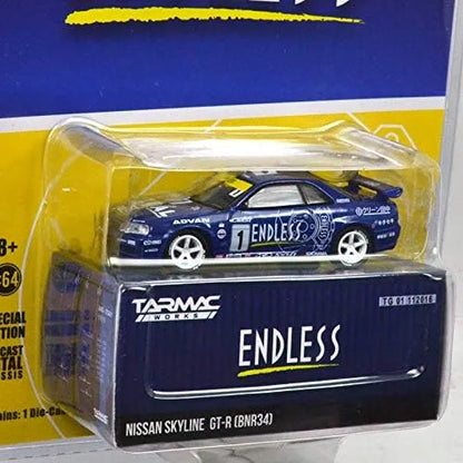 Green light Special Edition  Nissan Skyline GT-R  Blue Endless
