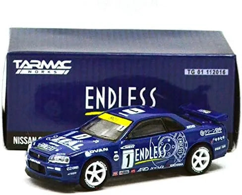 Green light Special Edition  Nissan Skyline GT-R  Blue Endless