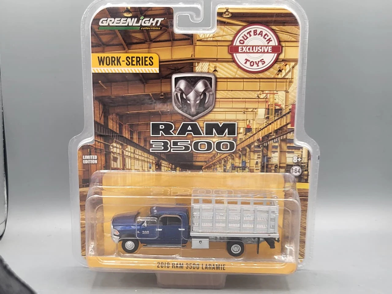 Greenlight   Ram Laramie 3500 2018 Blue