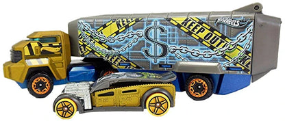 Hot Wheels  Hauler Bank Roller  Bank Roller - (Set of Hauler + Car)  Copper & Steel