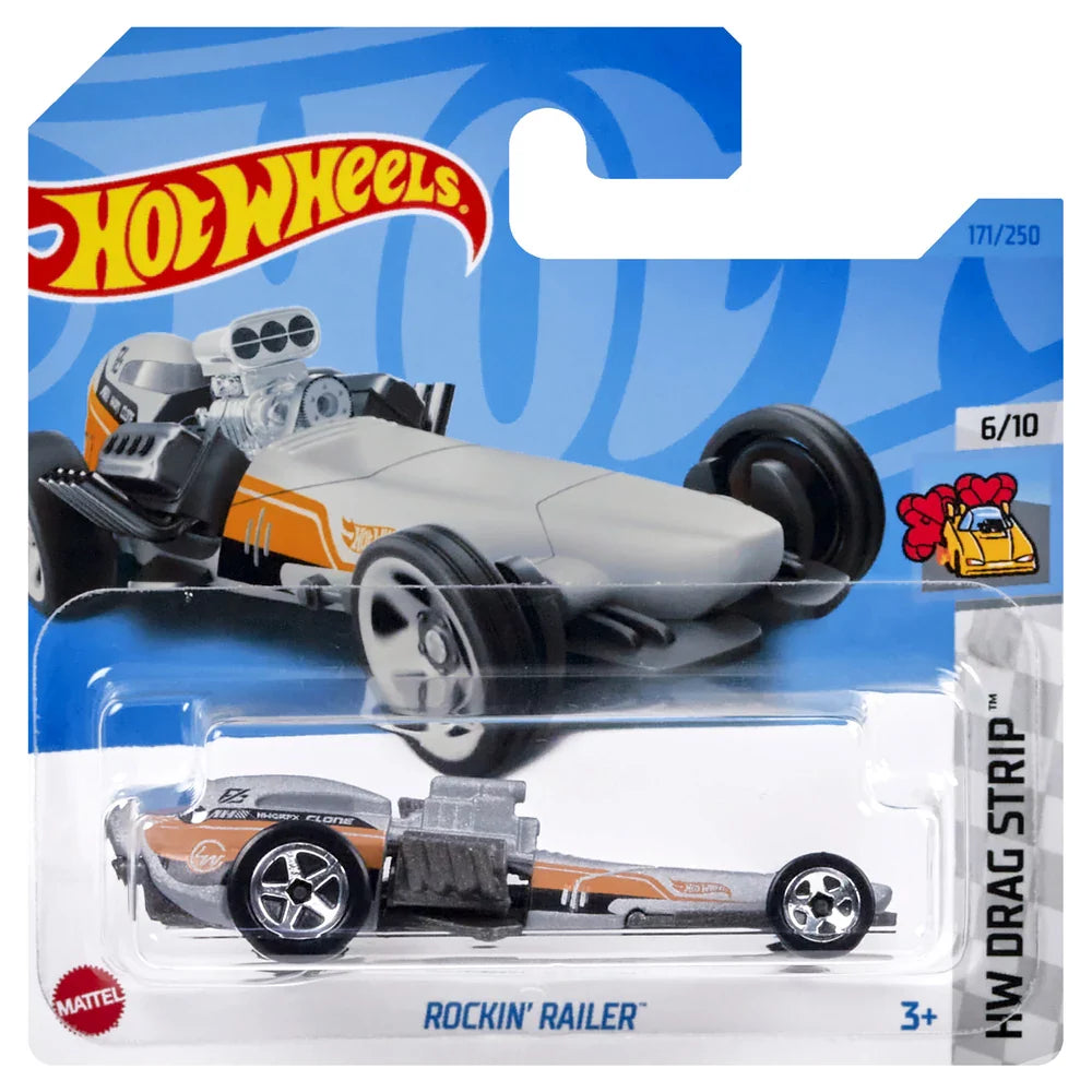 Hotwheels  Drag Strip  Rockin' Railer  Grey