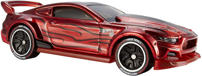 Hotwheels  Night Burnerz Ford Mustang - Includes NFC Scan Chip 2015 Red Hotwheels ID - NFC