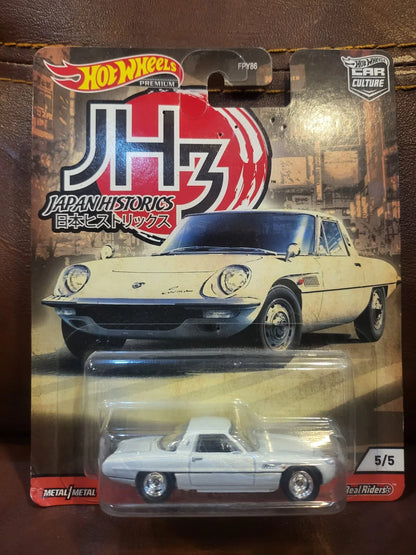 Hotwheels   Mazda Cosmo Sport 1968 White