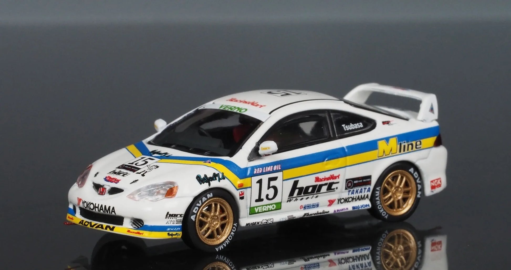 Inno 64   Honda Integra Type R DC5 #  15 2002 White M Line - Verno One Make Race