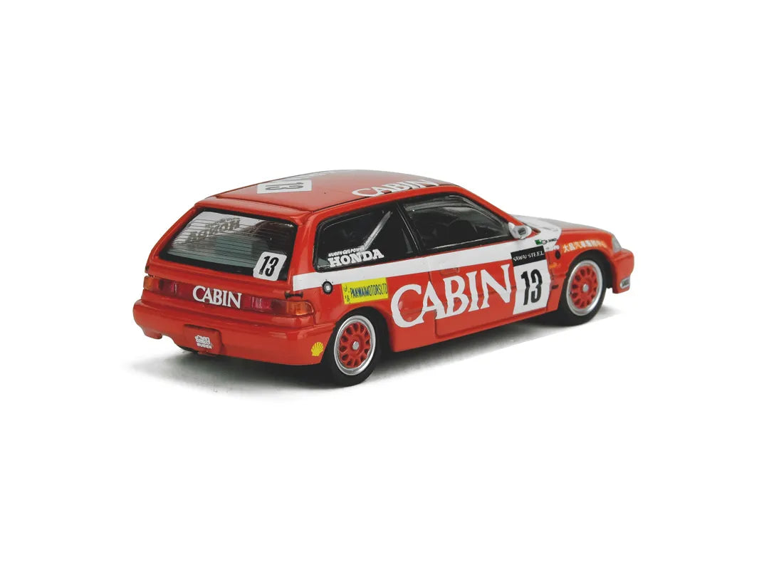 Inno 64   Honda Civic EF3 # 13 1988 Red Team Cabin - Macau Guia Race