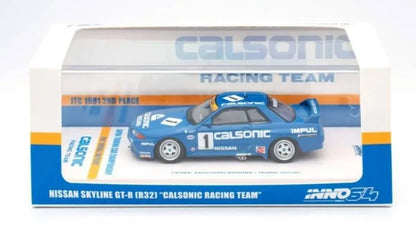Inno 64   Nissan  Skyline GT-R (Calsonic Racing Team) 1991 Blue Japan Touring Car Championship - 2nd place