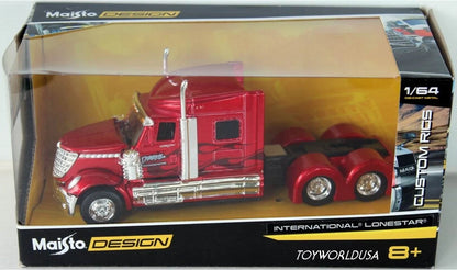 Maisto  Custom Rigs International LoneStar  Red