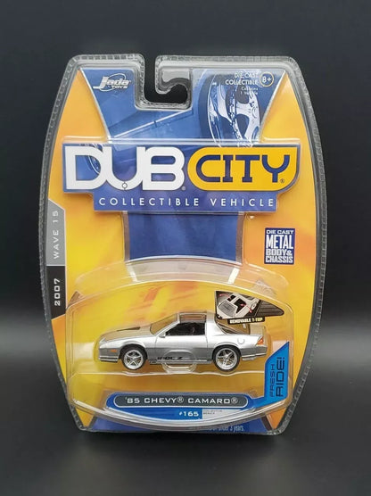 Jada   Chevrolet Camaro 1985 Silver Dub City