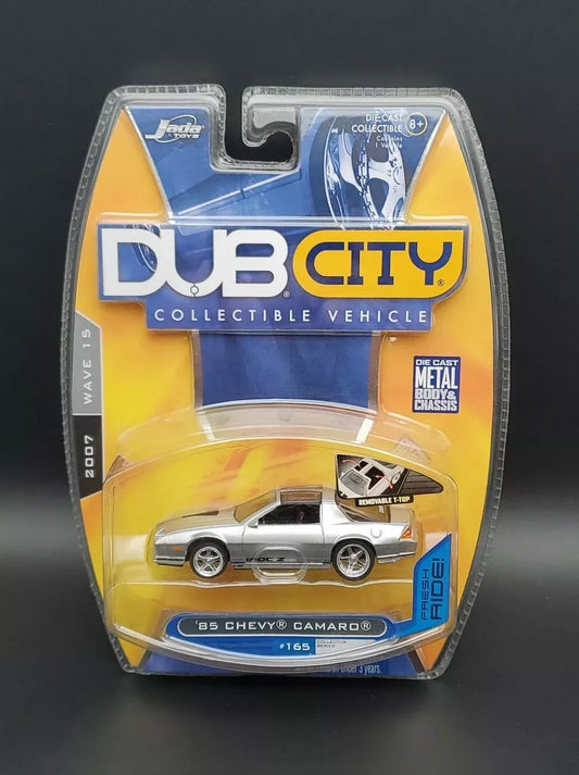 Jada   Chevrolet Camaro 1985 Silver Dub City