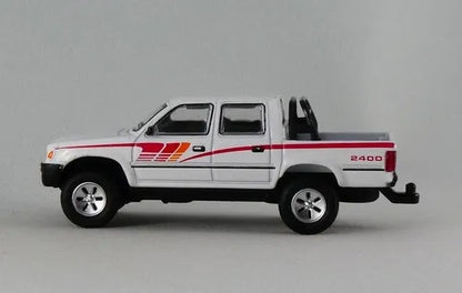 Jackie M   Toyota Hillux  White, Red Includes three barrels