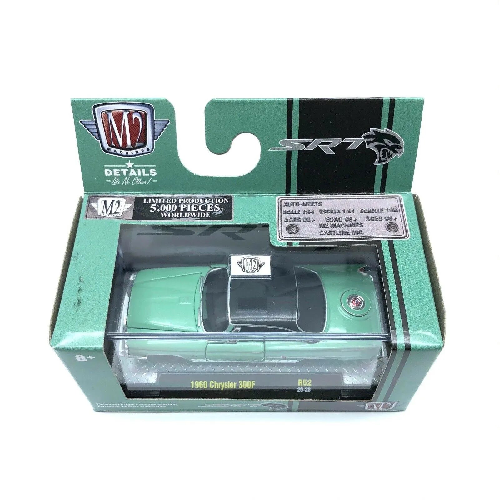 M2 Machines Limited Edition  Chrysler 300 F 1960 Green 