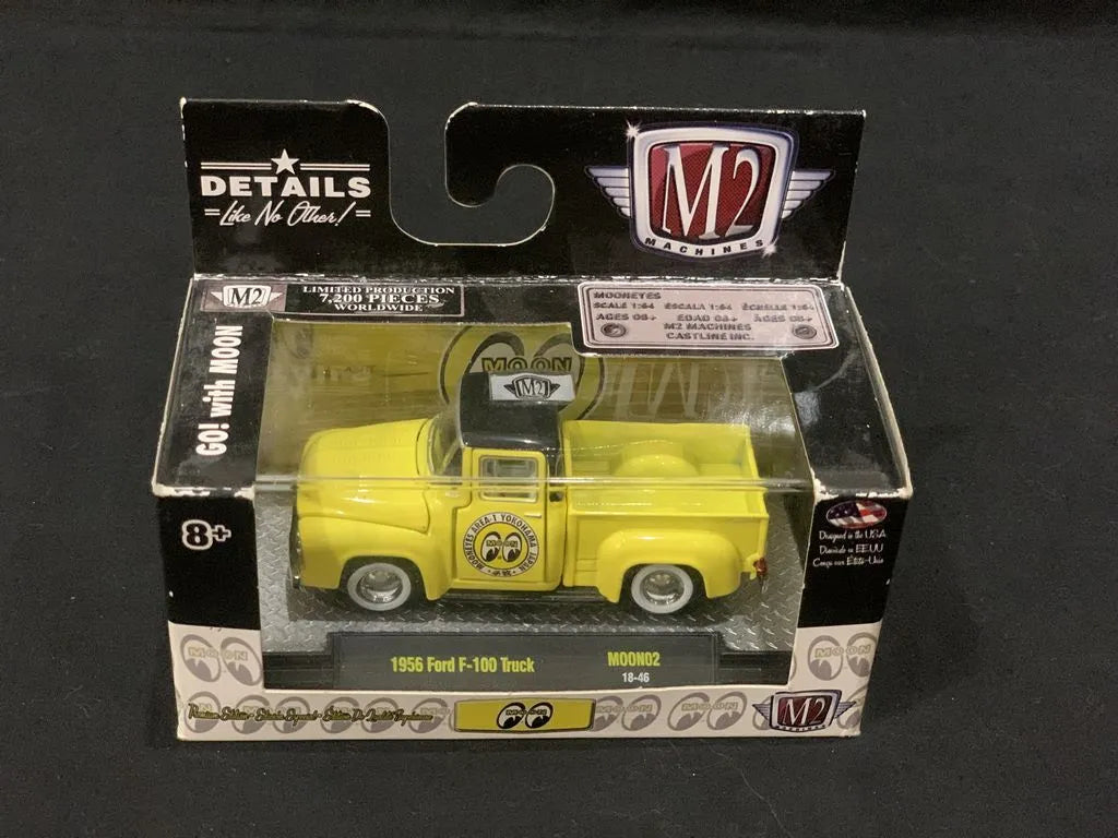 M2 Machines Limited Edition  Ford F-100 Truck 1956 Yellow 