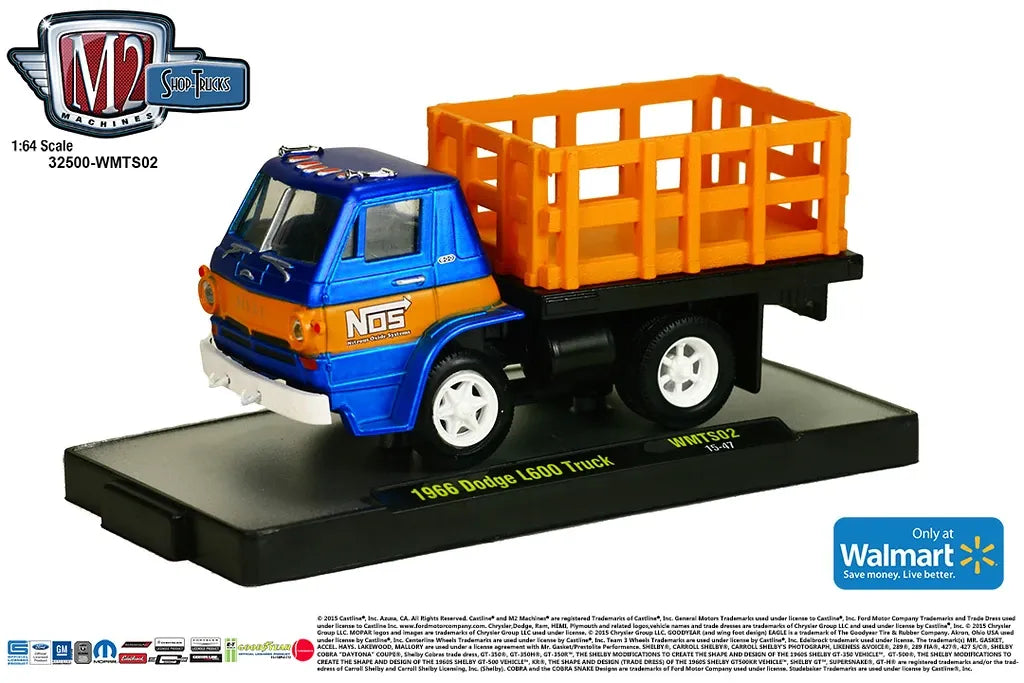 M2 Machines Limited Edition  Dodge L600 Truck 1966 Blue 