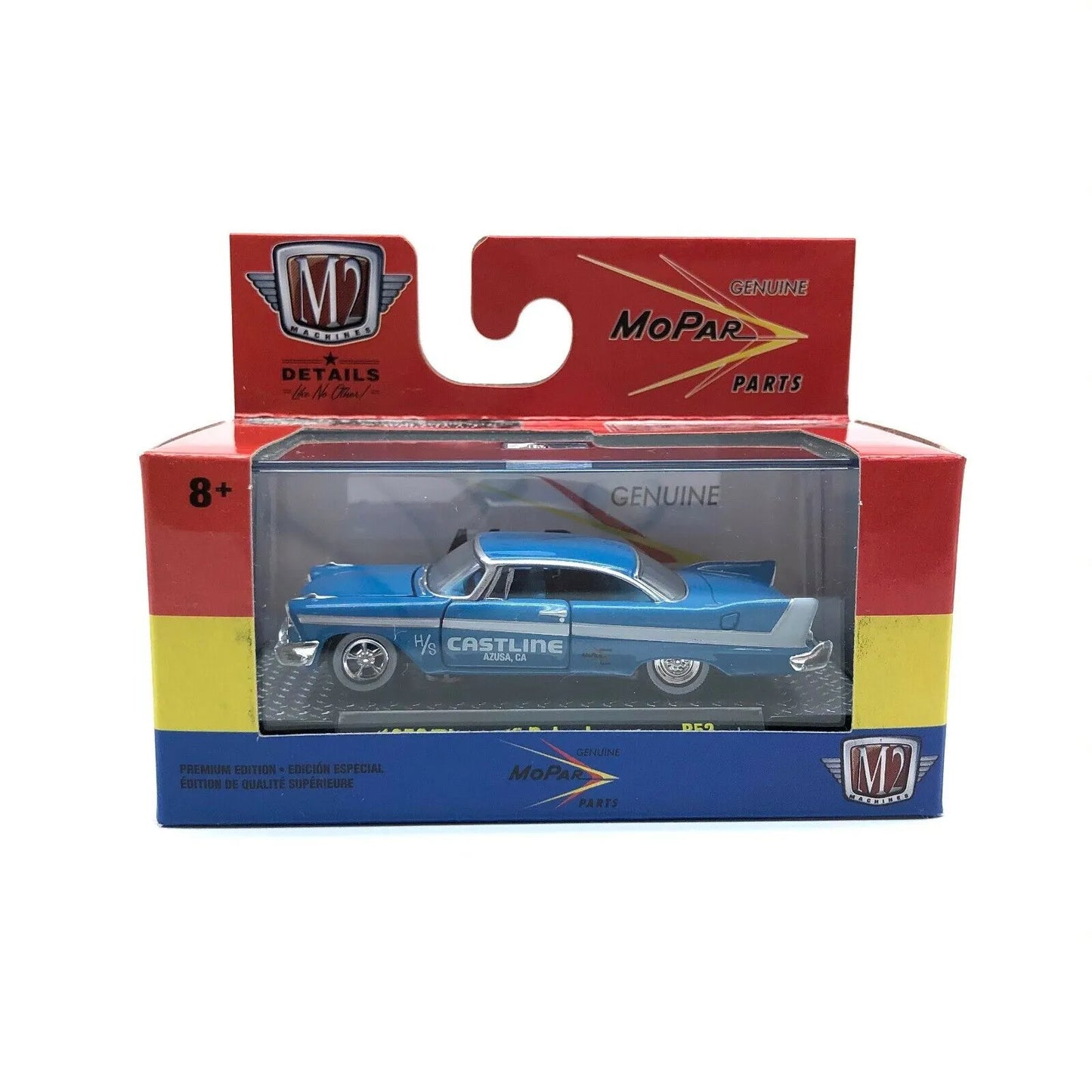 M2 Machines Limited Edition  Plymouth Belvedere 1958 Blue 