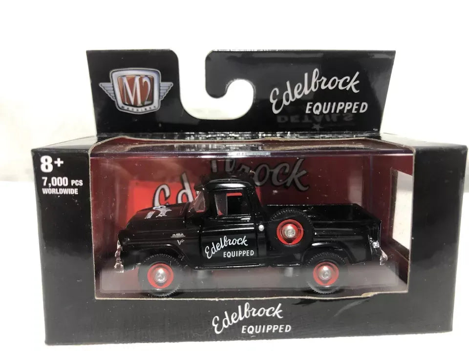 M2 Machines Limited Edition  GMC Stepside 4x4 Truck 1958 Black 