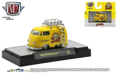 M2 Machines Limited Edition  Volkswagen Delivery Van 1960 Yellow Moon Eyes