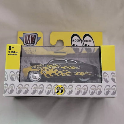 M2 Machines Limited Edition  Ford Mercury 1949 Black, Yellow Ground Pounders