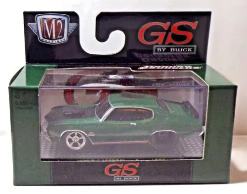 M2 Machines Limited Edition  Buick GS Stage 2 1970 Green Ground Pounders