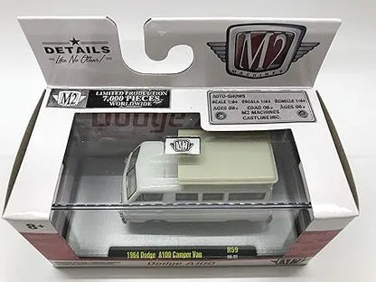 M2 Machines Limited Edition  Dodge A100 Camper Van 1964 White 