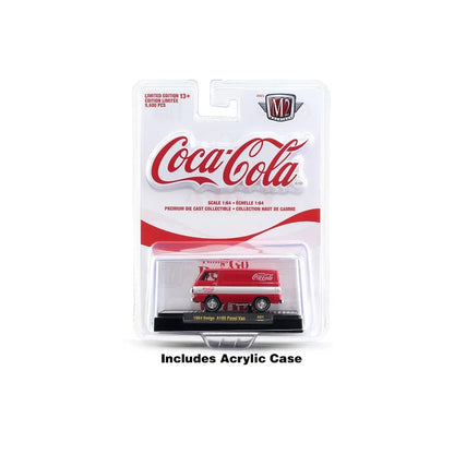 M2 Machines Premium Edition  Dodge A 100 Panel Van 1964 Red Coca Cola