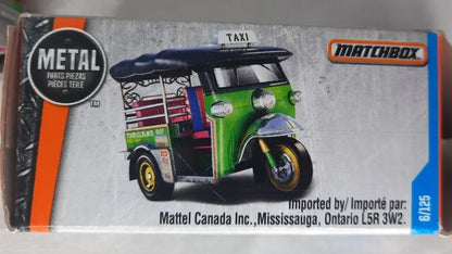 Matchbox    Tuk-Tuk  Green, Black 