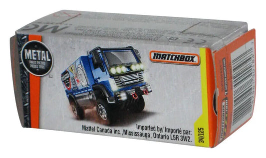 Matchbox Industrial   Dessert Thunder V16  Blue, Grey 