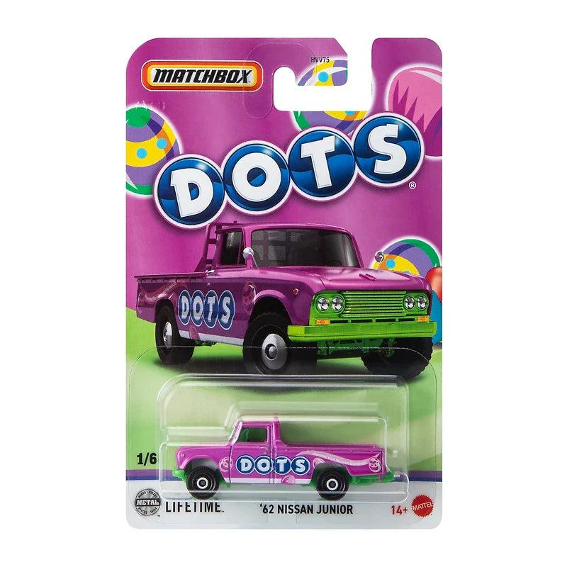 Matchbox  DOTS Nissan Junior 1962 Purple