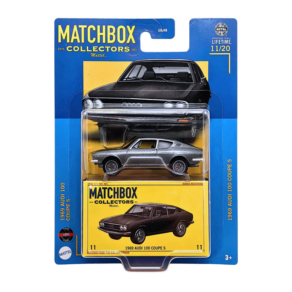 Matchbox   Audi 100 Coupe S 1969 Grey