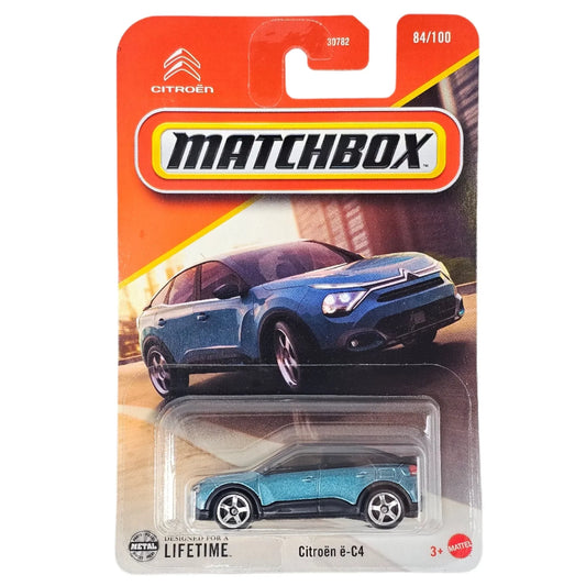 Matchbox   Citroen e-C4  Blue