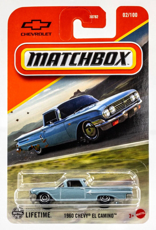 Matchbox   Chevrolet Chevy El Camino 1960 Blue