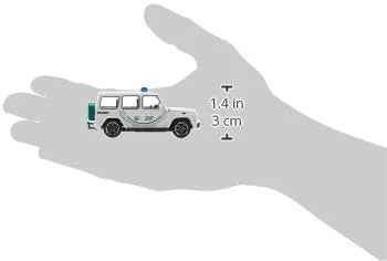 Majorette  Dubai Police  Set of x5 vehicles - Dubai Police Super cars  White, Green Police Squad