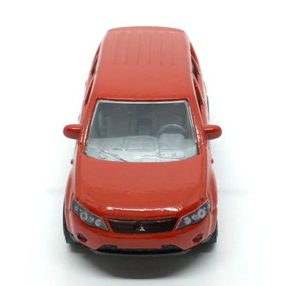 Majorette   Mitsubishi Outlander Truck + Quad Bike (Tow Set)  Red, Blue