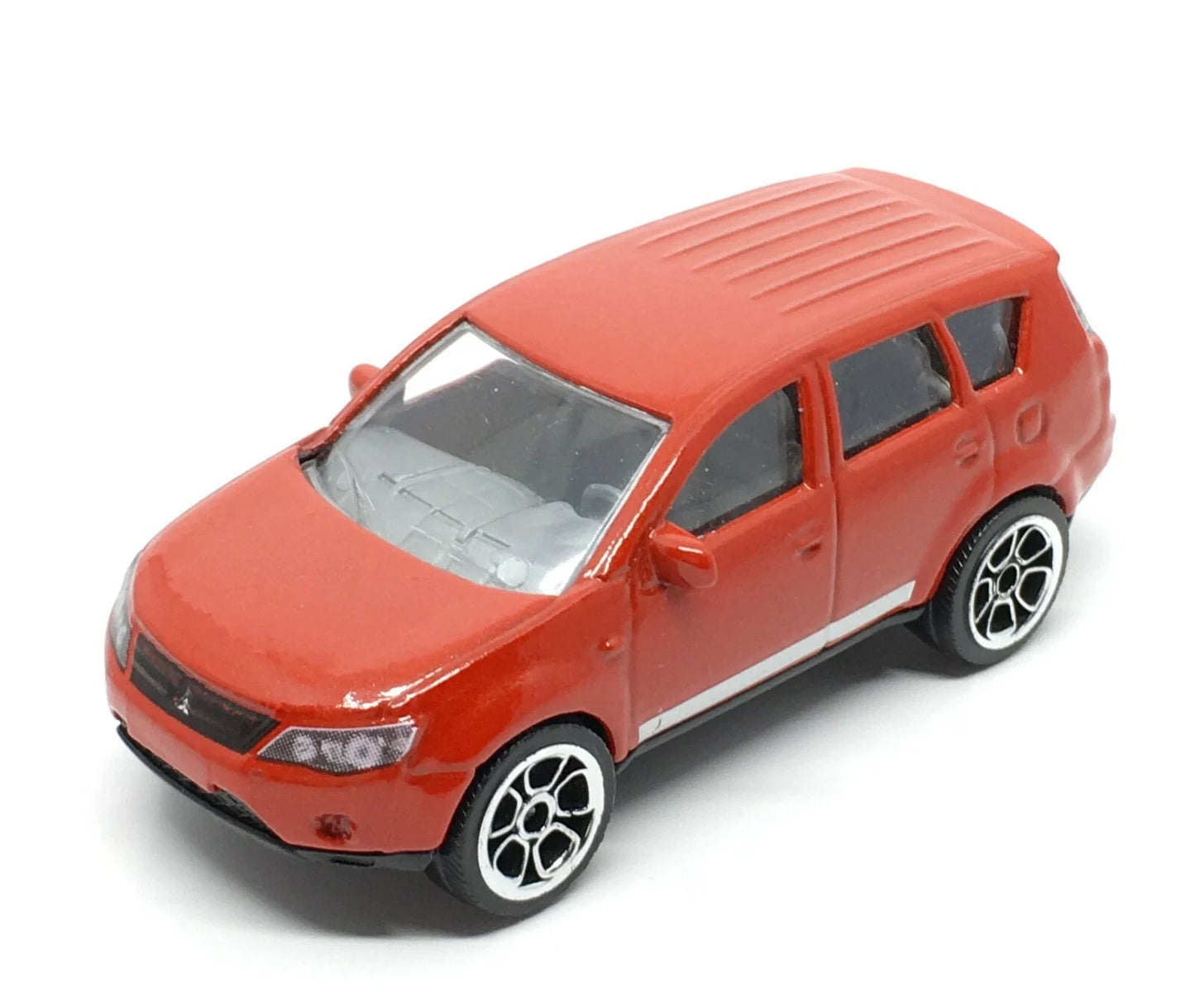 Majorette   Mitsubishi Outlander Truck + Quad Bike (Tow Set)  Red, Blue