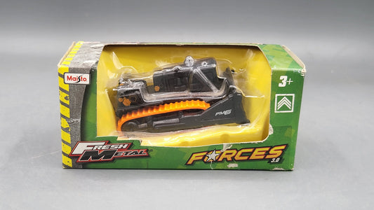 Maisto  Fresh Metal  Bull Dozer FM6  Black Forces 3.0
